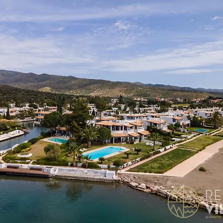 Villa Beachfront Armonia In Porto Hydra By Goutos Rozaiika