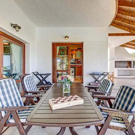 Villa Beachfront Armonia In Porto Hydra By Goutos Rozaiika