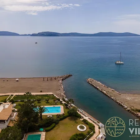 Beachfront Armonia In Porto Hydra By Goutos Villa *