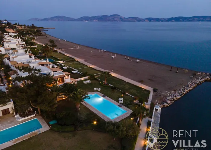 Villa Beachfront Armonia In Porto Hydra By Goutos