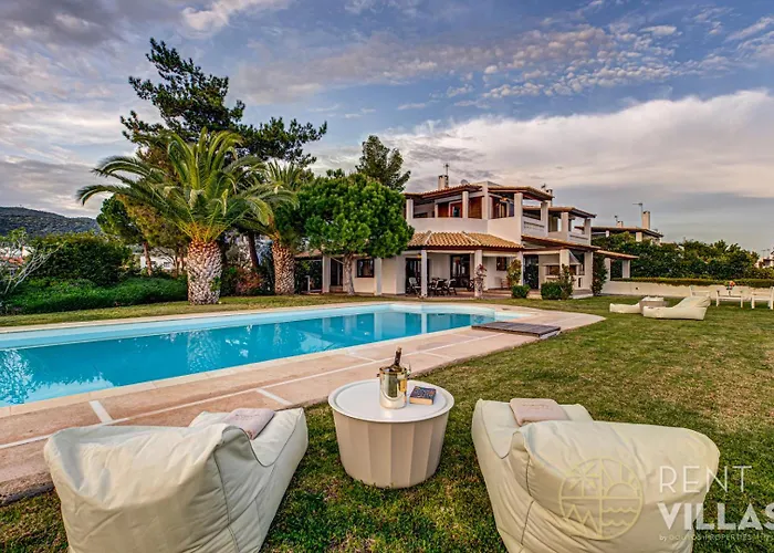 Beachfront Armonia In Porto Hydra By Goutos Вилла *