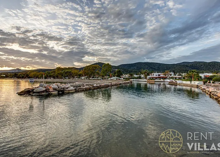 Beachfront Armonia In Porto Hydra By Goutos Villa
