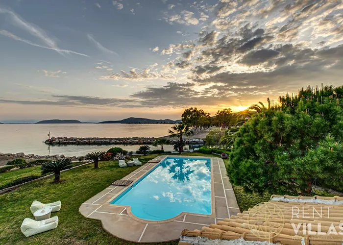 Beachfront Armonia In Porto Hydra By Goutos Villa Ermioni