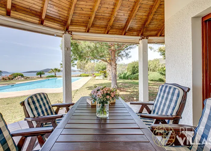 Beachfront Armonia In Porto Hydra By Goutos Villa