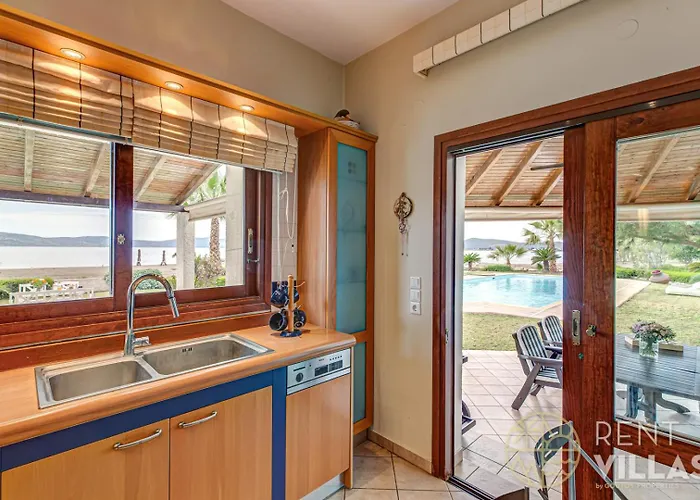 Beachfront Armonia In Porto Hydra By Goutos Villa Ermioni